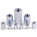 Stainless Steel Hex Coupling Nut,Long Nut,Hex High Nuts,Hexagonal Coupler Sleeve
