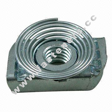 Short Spring Nut,Spring channel Nut,Strut Nut,Channel Nut With Spring