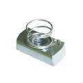 Short Spring Nuts,Strut Nut,Channel Nut With Spring,Spring channel Nut