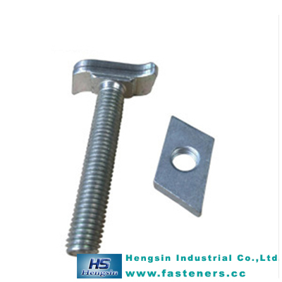 T Head Bolt with Thread Plate
